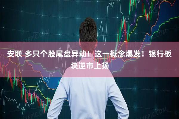 安联 多只个股尾盘异动！这一概念爆发！银行板块逆市上扬