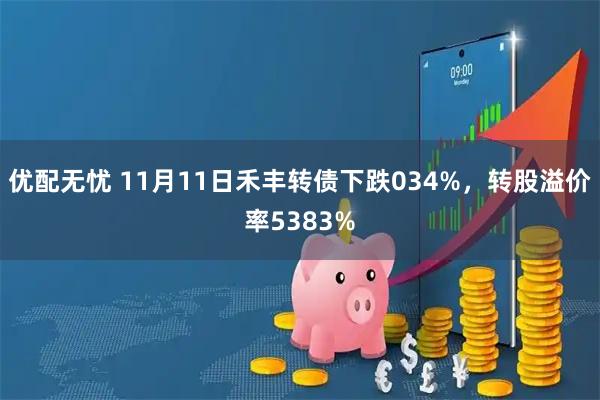 优配无忧 11月11日禾丰转债下跌034%,转股溢价率5383%