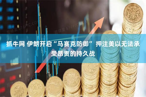抓牛网 伊朗开启“马赛克防御” 押注美以无法承受昂贵的持久战